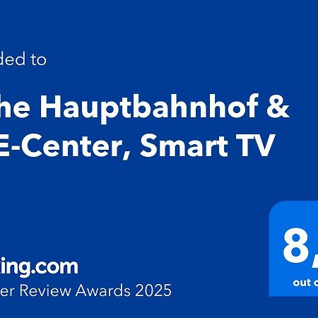 Naehe Hauptbahnhof & Ece-Center, Smart Tv Apartment Karlsruhe Ngoại thất bức ảnh