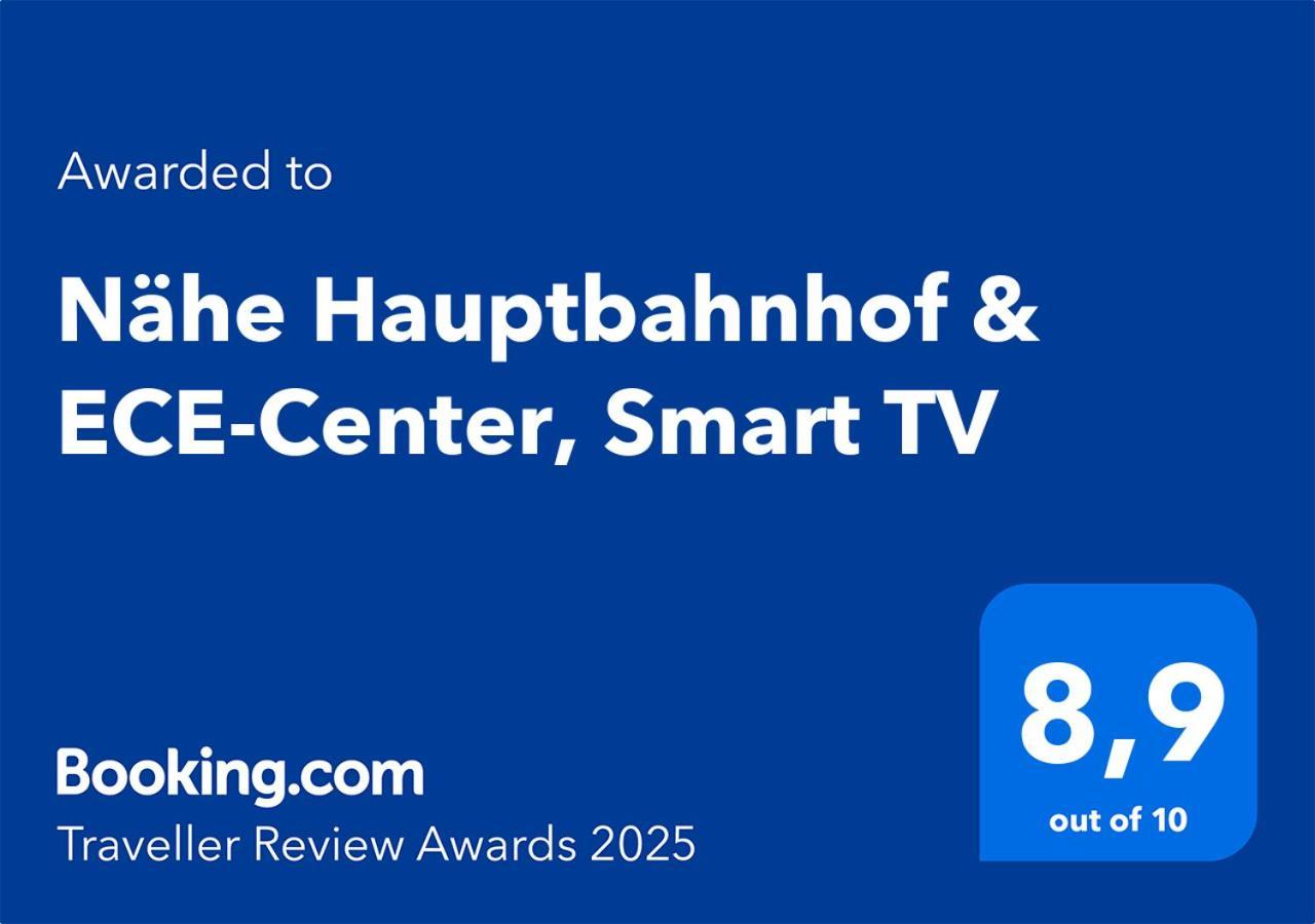 Naehe Hauptbahnhof & Ece-Center, Smart Tv Apartment Karlsruhe Ngoại thất bức ảnh